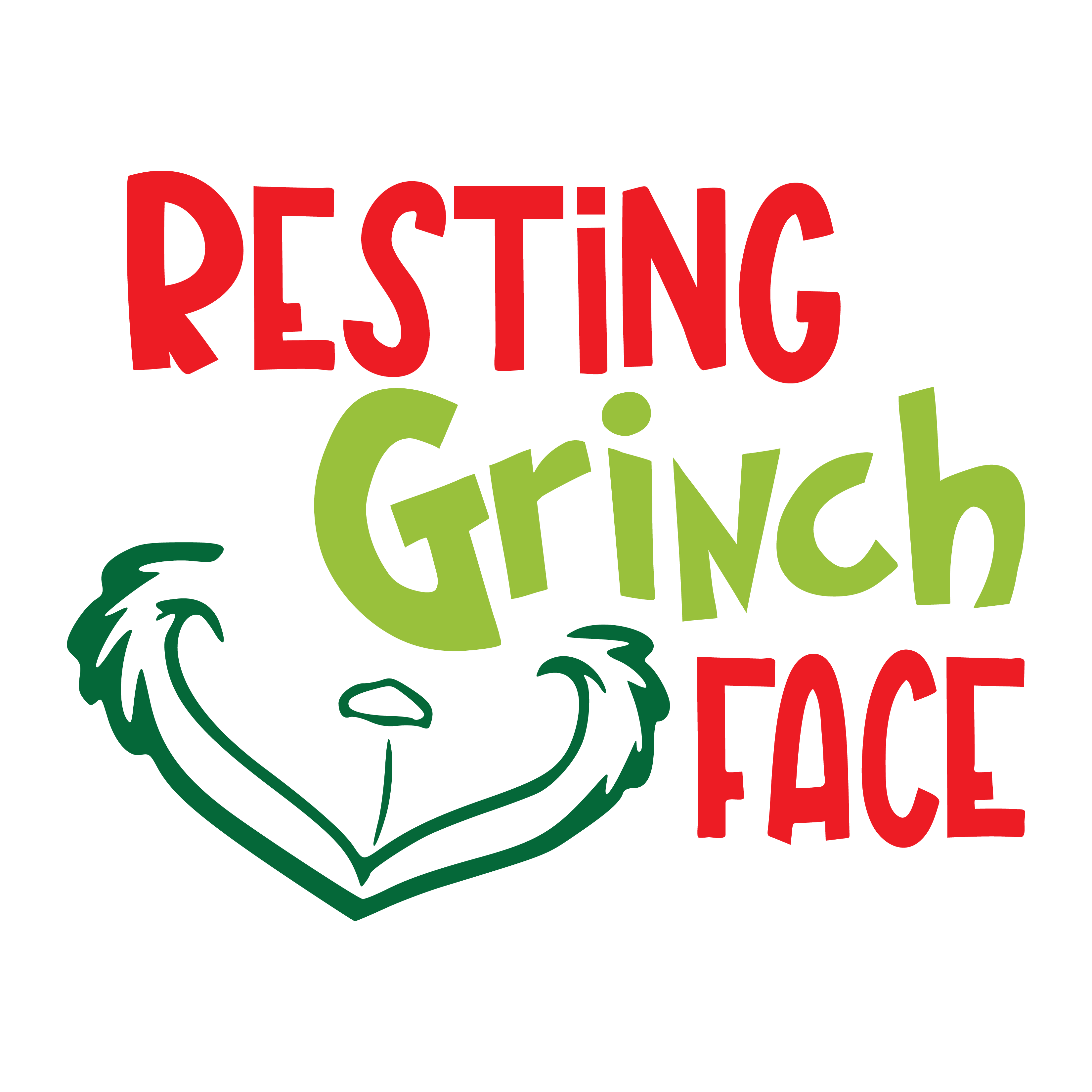 Resting Grinch Face V3 T Rex Mugs And More