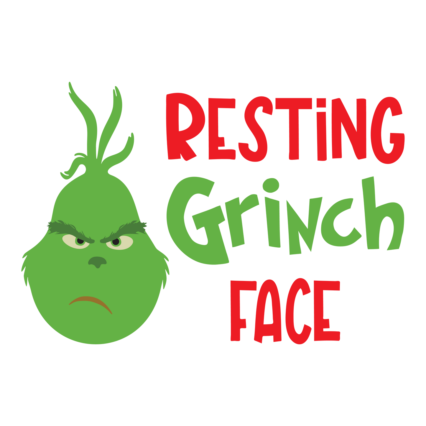 Resting Grinch Face