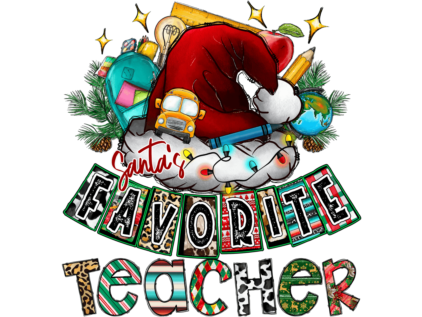 Santa's Favorite Teacher v2