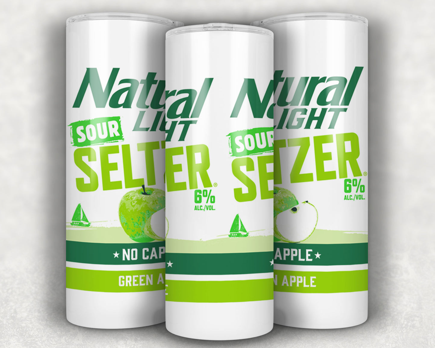 Natural-Light Seltzer - Green Apple